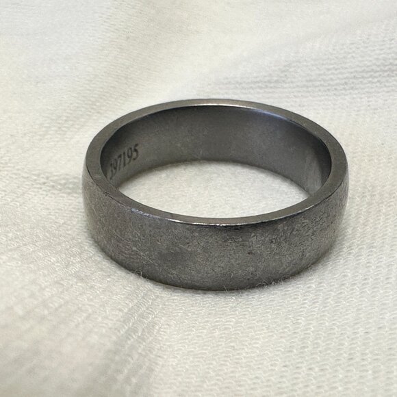 Birks Men's Tantalum Wedding Ring - Comfort Fit - Size 8.5 - Picture 11 of 11